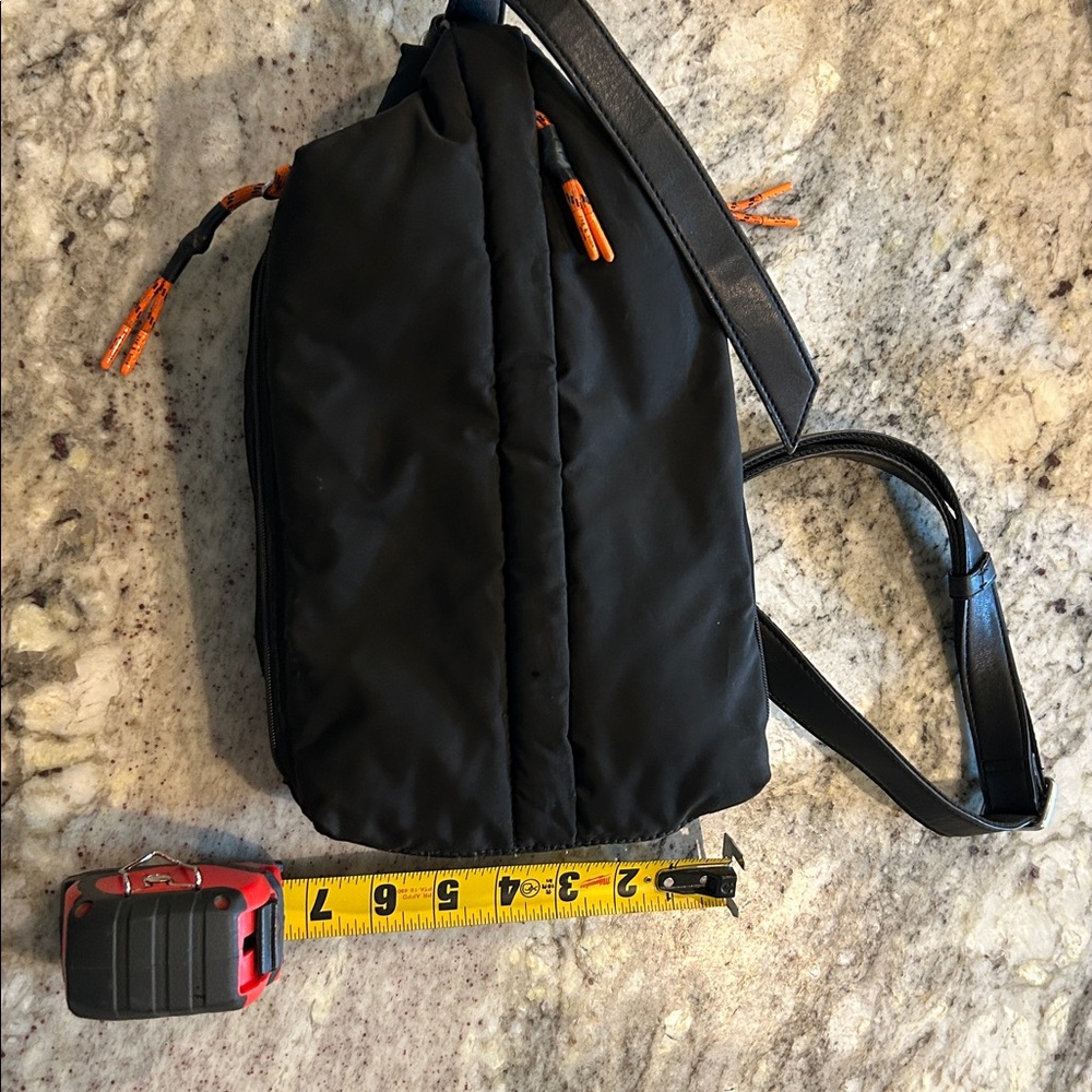 Rag & Bone Black and Orange unisex Sling Bag